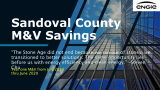 M&V Savings and Clean Energy Project Overview in Sandoval County