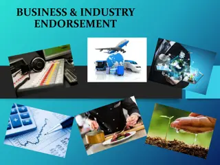 Business and Industry Endorsements in Education