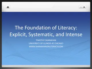 Importance of Foundational Literacy Skills in Early Reading Development