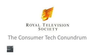 The Consumer Tech Conundrum: Exploring TV Technology Challenges