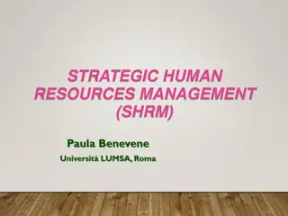 Understanding Strategic Human Resources Management and the Psychological Contract