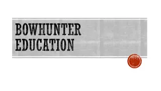 Comprehensive Traditional Bowhunter Education Courses and Field Day