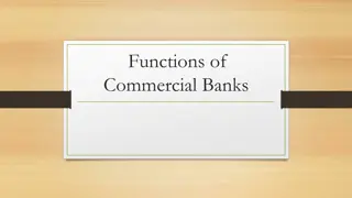 Functions of Commercial Banks