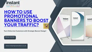 How to Use Promotional Banners to Boost Your Traffic