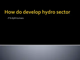 Sustainable Community-Based Hydro Power Projects Development Framework