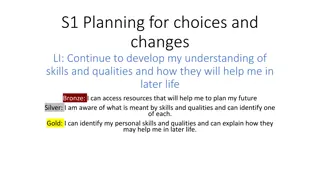 Future Planning and Goal Setting for Personal Development