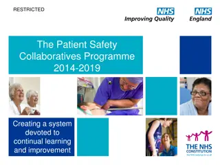 Creating a System Devoted to Continual Learning and Improvement in Patient Safety Collaboratives Programme