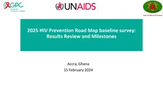 2025 HIV Prevention Road Map Baseline Survey Review in Accra, Ghana