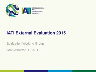 Evaluation of IATI as a Political Initiative