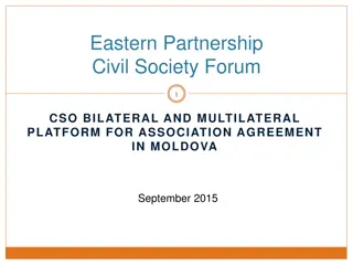 Enhancing Civil Society Cooperation in Moldova: A Platform for EU-MD Relations