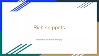 Rich snipptes