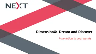 DimensionX: Dream and Discover