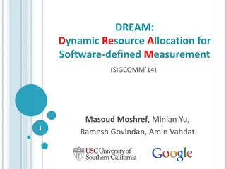 DREAM: Dynamic Resource Allocation for Software-defined Measurement