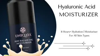 Shop Uniqaya Hyaluronic Acid Skin Moisturizer in India