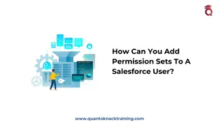 How Can You Add Permission Sets To A Salesforce User