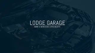 Mercedes Car Repair Servicing Specialist - Lodge Garage