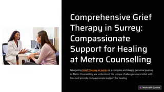 Understanding Grief Therapy in Surrey