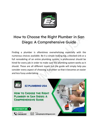 How to Choose the Right Plumber in San Diego_ A Comprehensive Guide