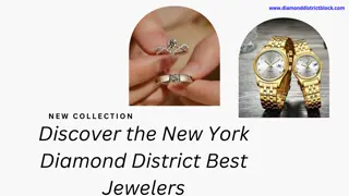 Discover the New York Diamond District Best Jewelers