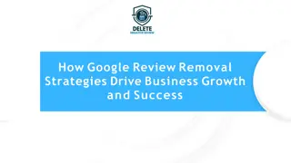 How Google Review Removal Strategies Drive Business Growth and Success