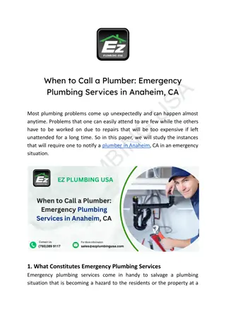 When to Call a Plumber_ Emergency Plumbing Services in Anaheim, CA