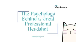 The Psychology Behind a Great Professional Headshot