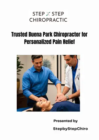 Trusted Buena Park Chiropractor for Personalized Pain Relief