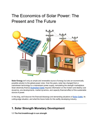 The Economics of Solar Power_ The Present and The Future