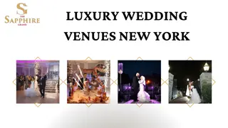 Luxury Wedding Venues New York