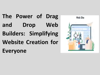 Power of Drag and Drop Web Builders Simplifying Website Creation for Everyone