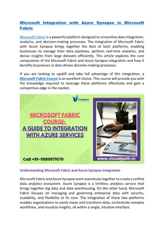 Microsoft Fabric Training | Microsoft Fabric Course