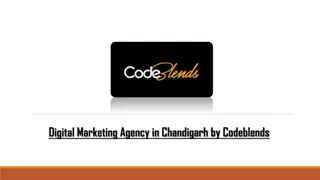 Digital Marketing Agency in Chandigarh by Codeblends