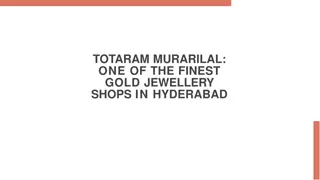 Totaram Murarilal One of the Finest Gold Jewellery Shops in Hyderabad