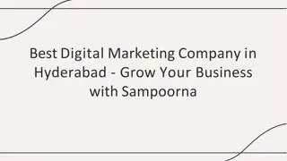 Best Digital Marketing Company in Hyderabad - Grow Your Business with Sampoorna