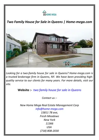 Two Family House for Sale in Queens | Home-mega.com