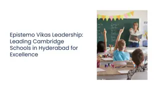 Epistemo Vikas Leadership Leading Cambridge Schools in Hyderabad for Excellence