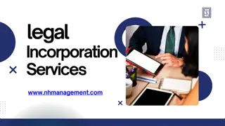 Trusted Legal Incorporation Services for Startups and Corporations