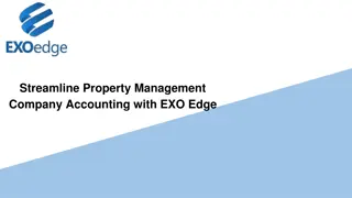 Streamline Property Management Company Accounting with EXO Edge