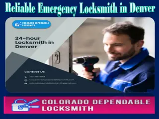 Reliable Emergency Locksmith in Denver