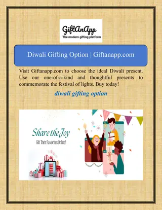 Diwali Gifting Option | Giftanapp.com