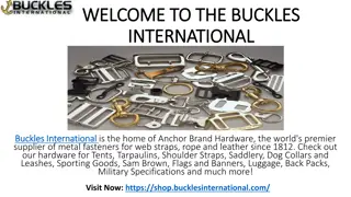 Fixed Square Eye Bolt Snaps at Buckles International