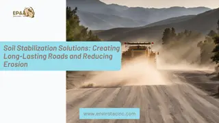 Soil Stabilization Solutions: Creating Long-Lasting Roads and Reducing Erosion