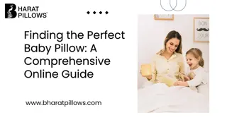 Finding the Perfect Baby Pillow A Comprehensive Online Guide