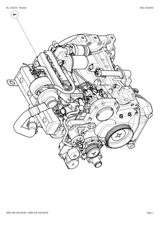 CLAAS ARES 566-546 RX RZ AND ARES 550-540 RX RZ TRACTOR Parts Catalogue Manual Instant Download (SN CT5310001-CT5311300)