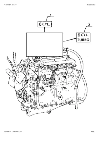 CLAAS ARES 640 RZ AND ARES 630 RX RZ TRACTOR Parts Catalogue Manual Instant Download (SN CT22S0001-CT22S1800)