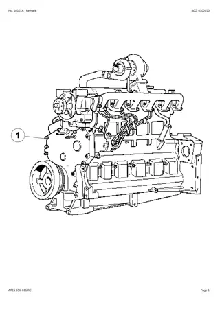 CLAAS ARES 656-616 RC TRACTOR Parts Catalogue Manual Instant Download (SN A0400100-A0499999)