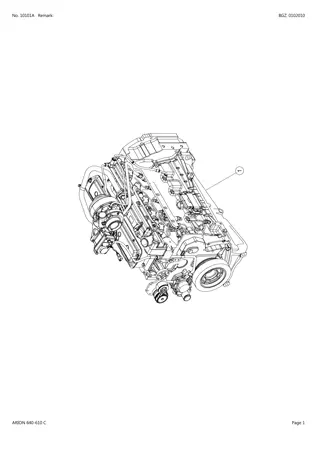 CLAAS ARION 640-610 C TRACTOR Parts Catalogue Manual Instant Download (SN A2000050-A2099999)