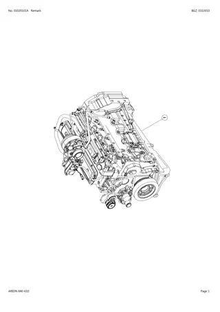 CLAAS ARION 640-610 TRACTOR Parts Catalogue Manual Instant Download (SN A1900050-A1999999)