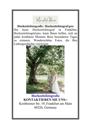 Hochzeitsfotografie  Hochzeitsfotograf.pro