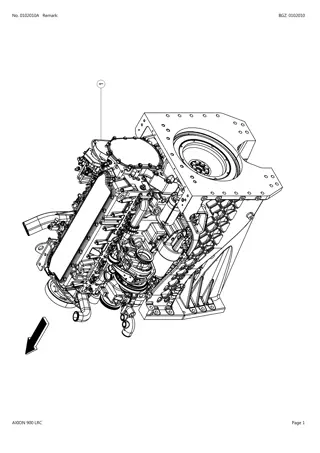 CLAAS AXION 900 LRC TRACTOR Parts Catalogue Manual Instant Download (SN B0600010-B0609999)